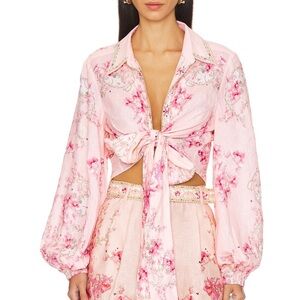 Floral Pink Women's Top